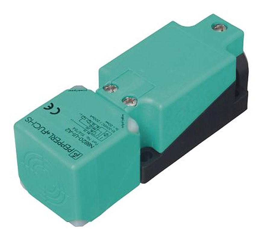 Pepperl + Fuchs NBB20-U1-E2-V1 Block Inductive Proximity Sensor, M12 x 1 PNP 30V 20 mm 30 V dc 200mA