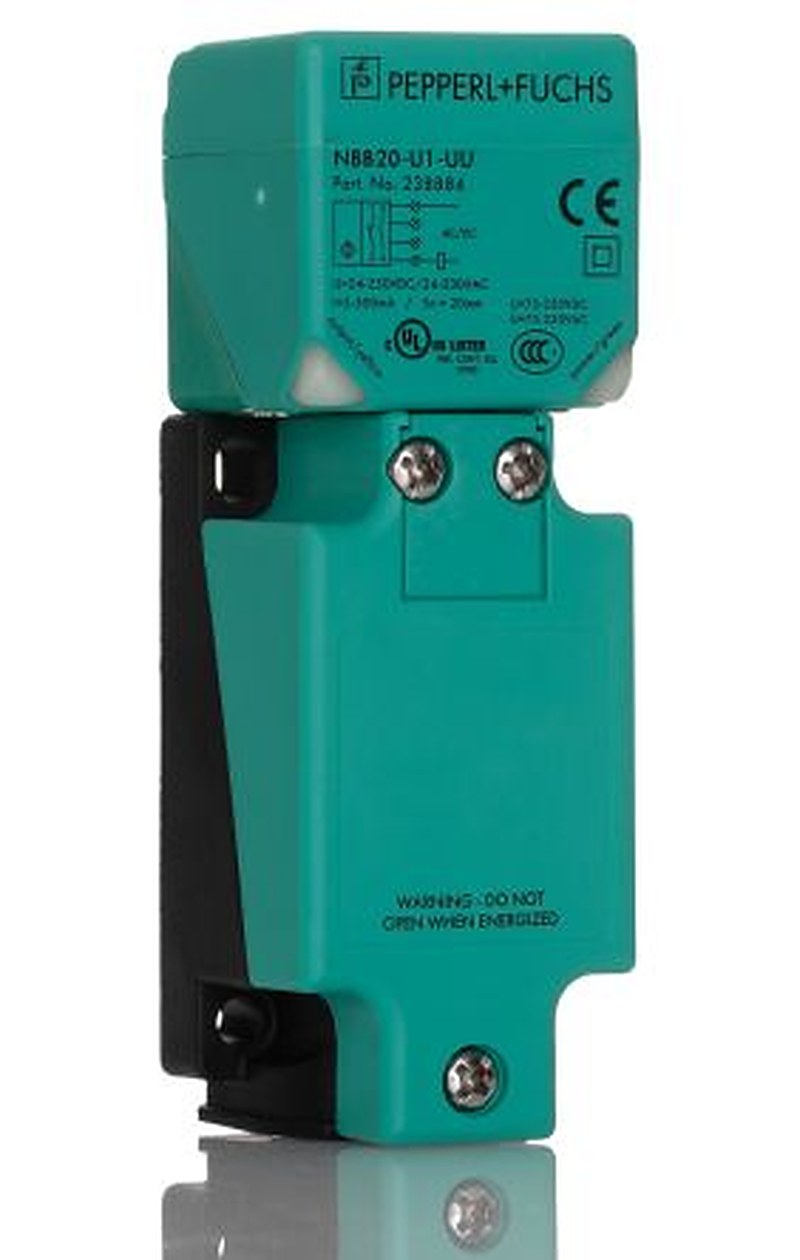 Pepperl + Fuchs NBB20-U1-UU Block Inductive Proximity Sensor, M20 x 1.5 2-Wire 300V ac 20 mm 253 V ac 300 V dc 500mA