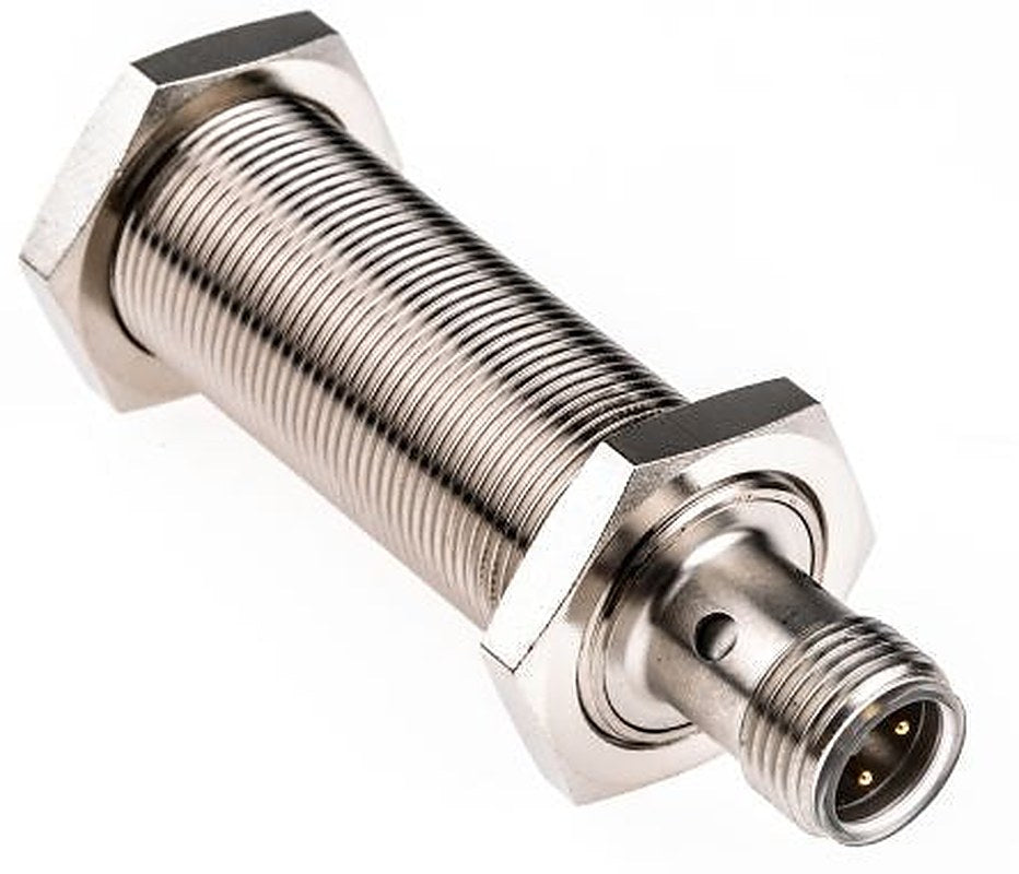 Pepperl + Fuchs NBB5-18GM50-E2-V1 Threaded Barrel Inductive Proximity Sensor, M18 PNP 36V 100 mm 36 V dc 200mA