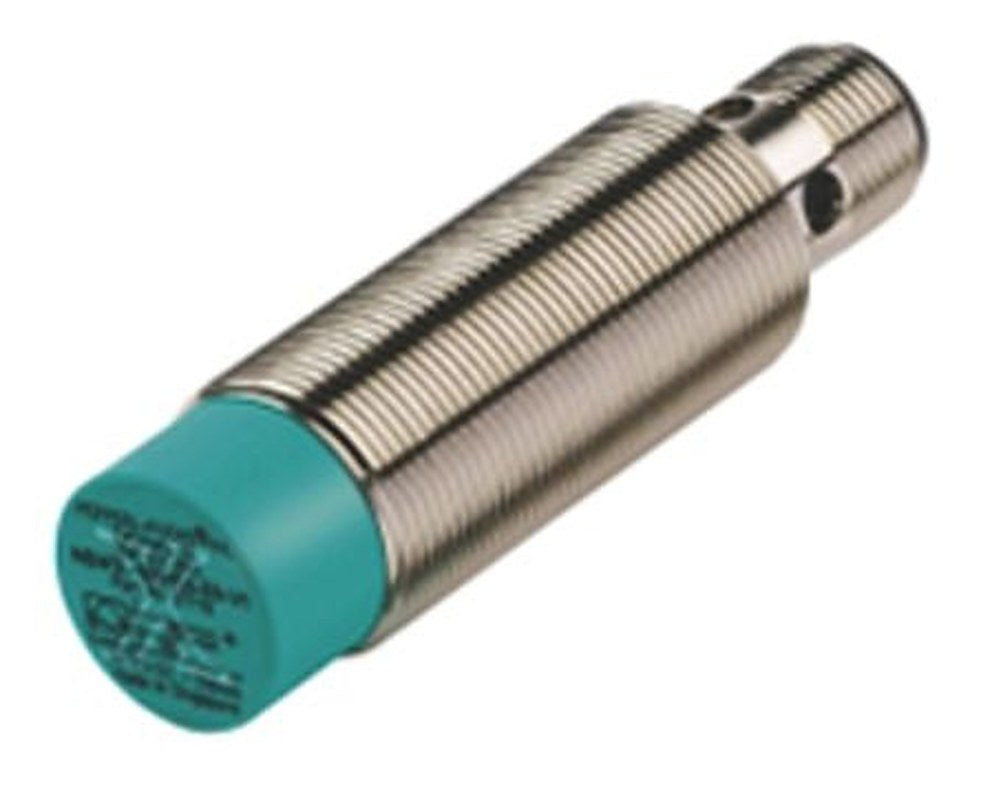 Pepperl + Fuchs NBN12-18GM50-E2-V1 Threaded Barrel Inductive Proximity Sensor, M18 PNP 36V 12 mm 36 V dc 200mA