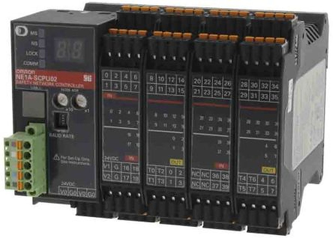 Omron NE1A Series Input/Output Module, 40 Inputs, 8 Outputs, 24V dc
