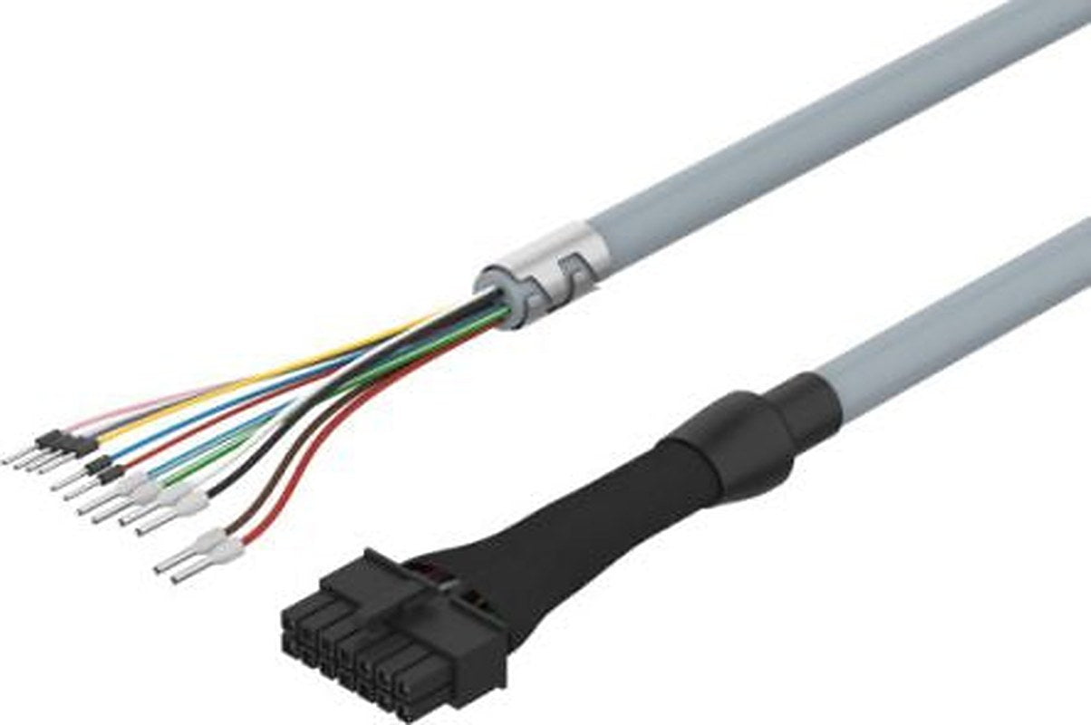 Festo Motor Cable NEBM Series Cable for Use with Servo Drives,8181677