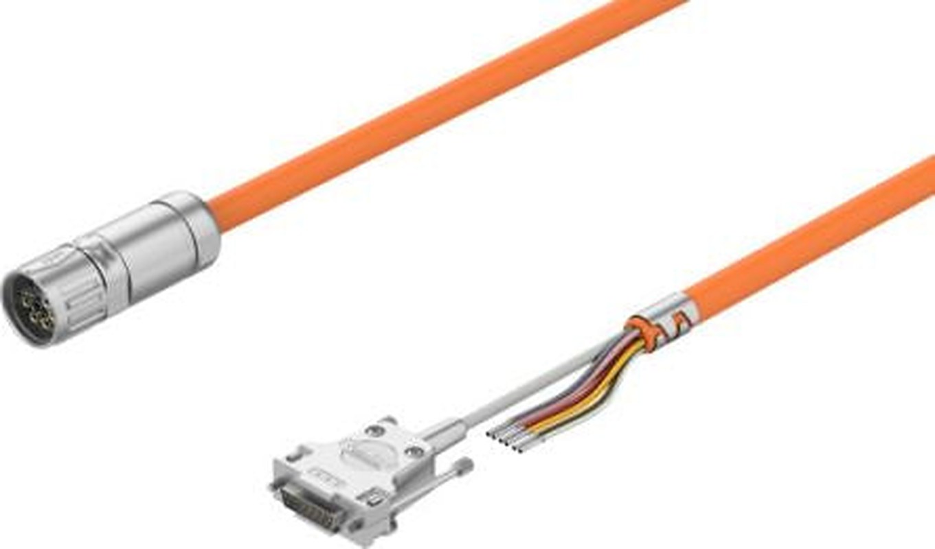 Festo Motor Cable NEBM Series Cable for Use with Servo Drives,8190890