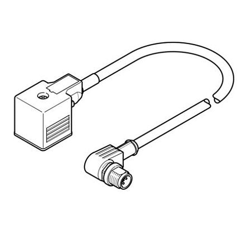 Festo, NEBV Series, For Use With On Solenoid Valve via M3 Central Screw, Screw lock With hex A/F13, Controller Side