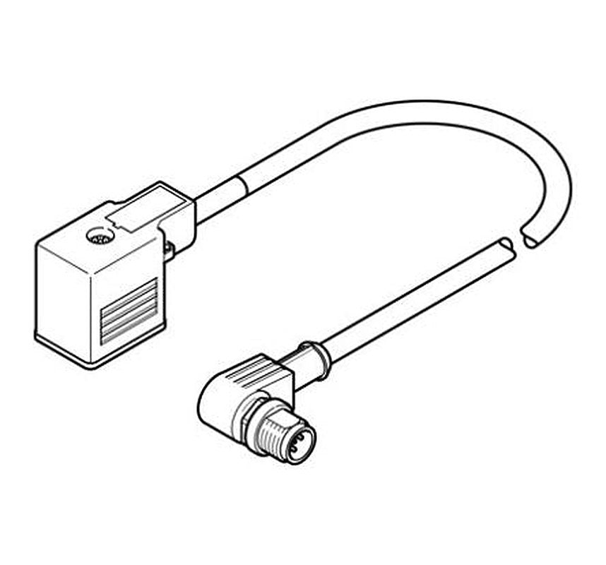 Festo, NEBV Series, For Use With Field Device Side (For Connection Type A), Controller Side (For Connection Type B)