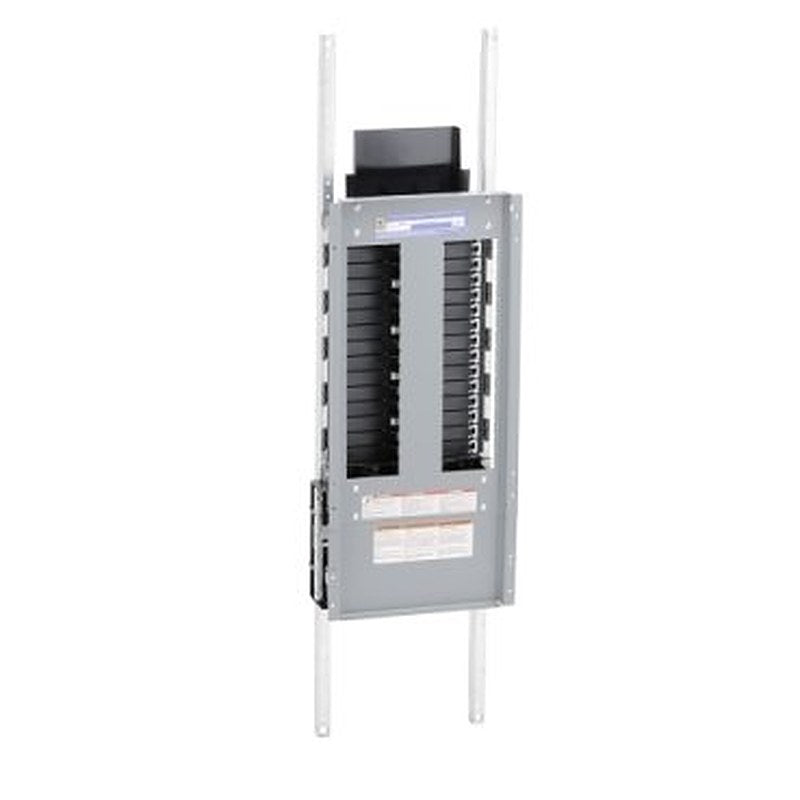 Panelboard interior, NF, main lugs, 400A, Cu bus, Al neutral assembly, 30 pole spaces, 3 phase, 4 wire, 600Y/347VAC max (Panelboard interior NF) is a Schneider Electric product. Designed for reliable performance and long service life. Available across Iraq — contact us for pricing and delivery options.
