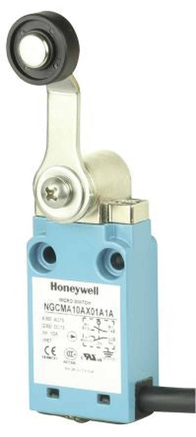 Honeywell NGC Series Roller Lever Limit Switch, 1 NC/1 NO, IP67, Metal Housing, 400V ac, 10A