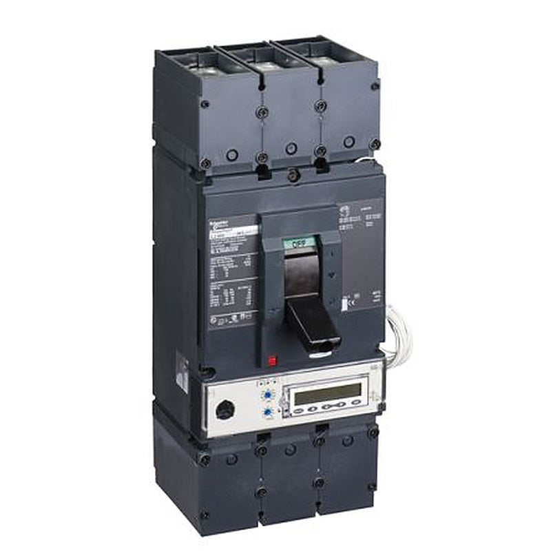 Schneider Electric, PowerPact, PowerPact Molded Case Circuit Breaker 3-Pole 400A, Breaking Capacity 18 kA, DIN Rail