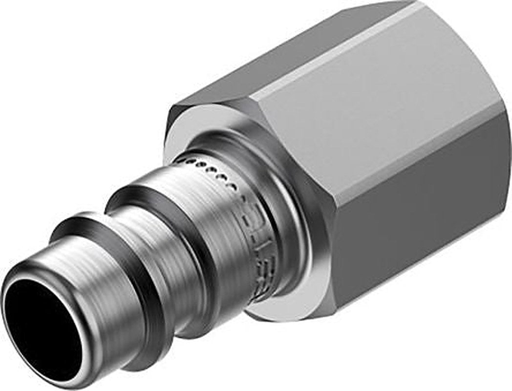 Festo Pneumatic Quick Connect Coupling, 1/4 in Male G