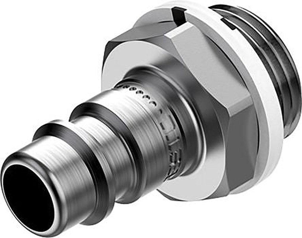 Festo Pneumatic Quick Connect Coupling, 3/8 in Male G