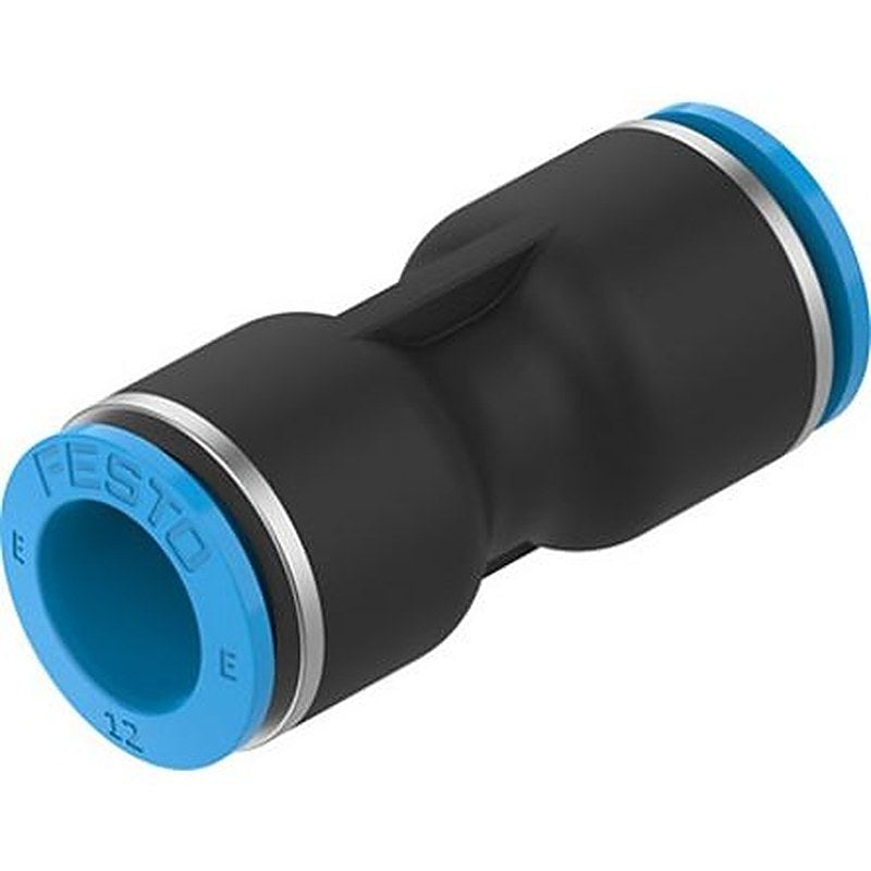 Festo NPQE-D Series, NPQE-D-Q12-E-F1A-P10 Polybutylene Terephthalate, High Alloy Stainless Steel, POM, Nitrile Rubber