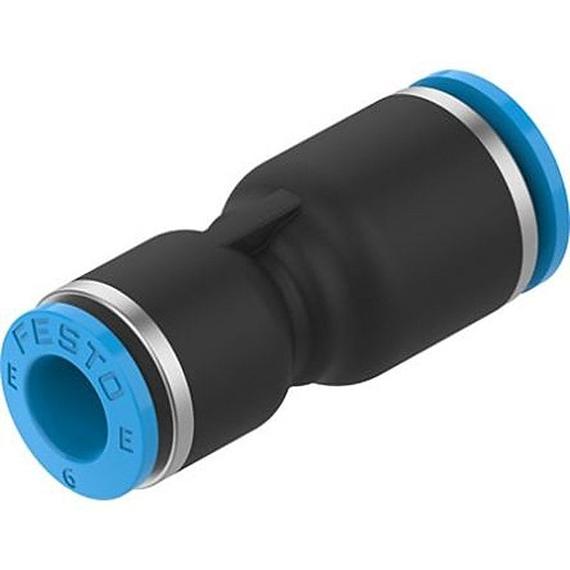Festo NPQE-D Series, NPQE-D-Q8-Q6-F1A-P10 Polybutylene Terephthalate, Nitrile Rubber (NBR), POM, High Alloy Stainless