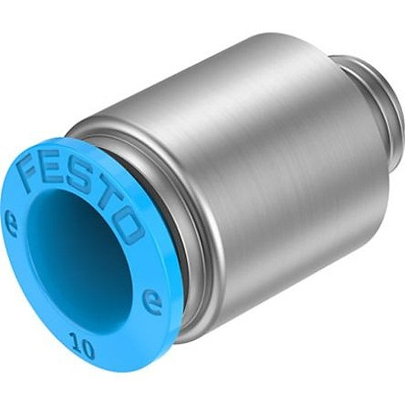 Festo NPQE-DK Series, NPQE-DK-G18-Q10-F1A-P10 POM, Thermoplastic Polyester Elastomer, Nitrile Rubber (NBR), Aluminium,