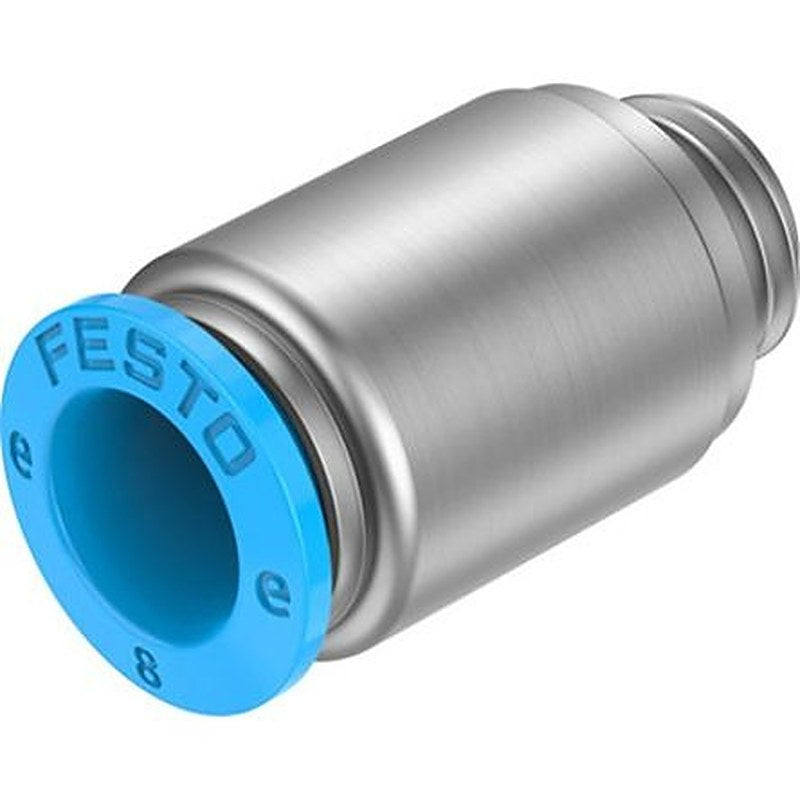 Festo NPQE-DK Series, NPQE-DK-G18-Q8-F1A-P10 POM, Nitrile Rubber (NBR), Thermoplastic Polyester Elastomer, Aluminium,