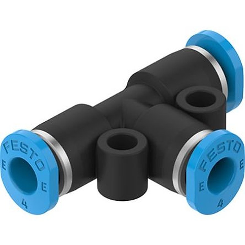 Festo NPQE-T Series, NPQE-T-Q4-E-F1A-P10 Push-in