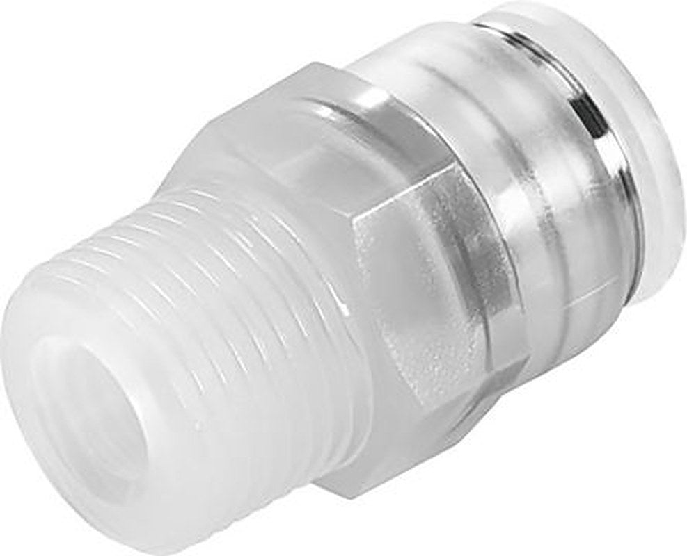 Festo NPQP Series, 133043 Pneumatic Fitting 6mm Push-in, Male, 1/8 in, R