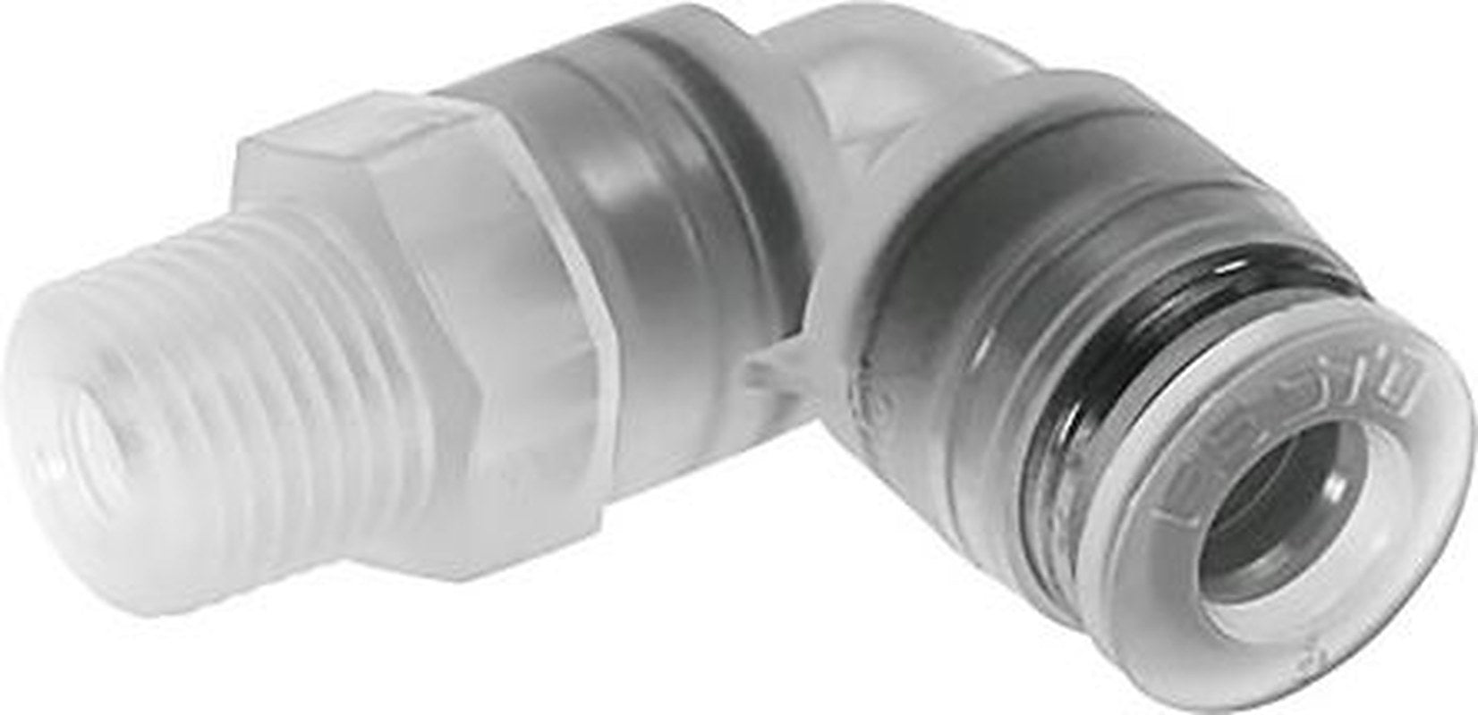 Festo NPQP Series, 133053 Polypropylene Pneumatic Fitting, Male, R 1/8 in, R, 6mm Push-in