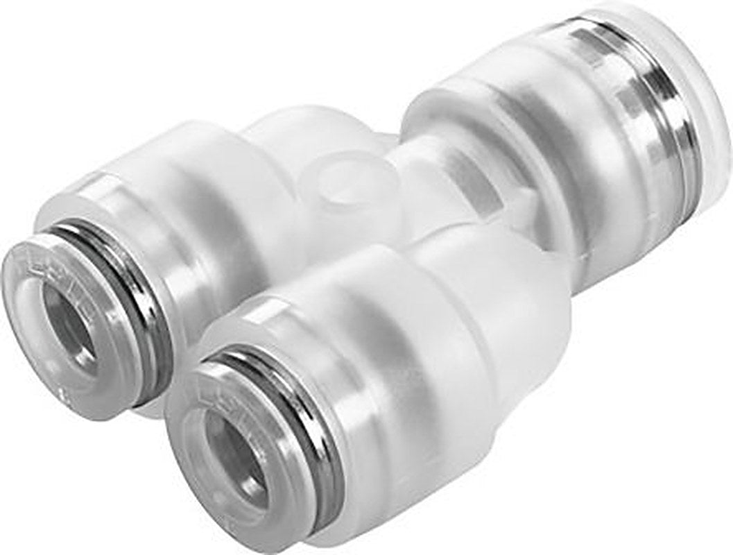 Festo NPQP Series, 133124 Polypropylene Pneumatic Fitting, Push-in 6 mm Push-in Threaded