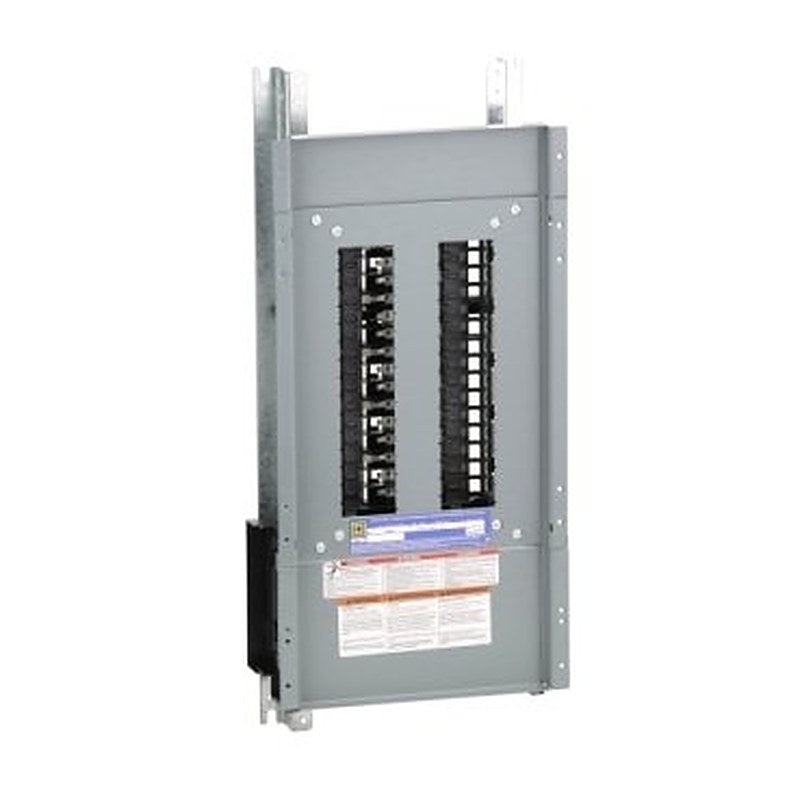 Panelboard interior, NQ, main lugs, 225A, Al bus, 30 pole spaces, 3 phase, 4 wire, 240VAC, 48VDC (Panelboard interior NQ) is a Schneider Electric product. Designed for reliable performance and long service life. Available across Iraq — contact us for pricing and delivery options.