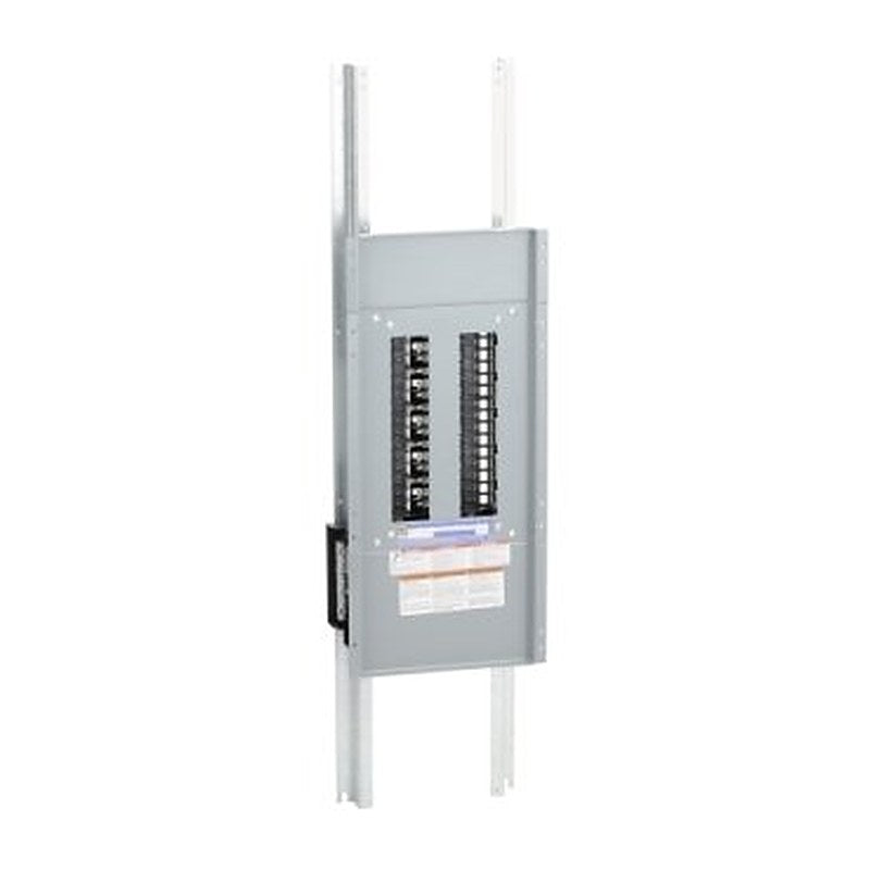 Panelboard interior, NQ, main lugs, 400A, Al bus, 30 pole spaces, 3 phase, 4 wire, 240VAC, 48VDC (Panelboard interior NQ) is a Schneider Electric product. Designed for reliable performance and long service life. Available across Iraq — contact us for pricing and delivery options.