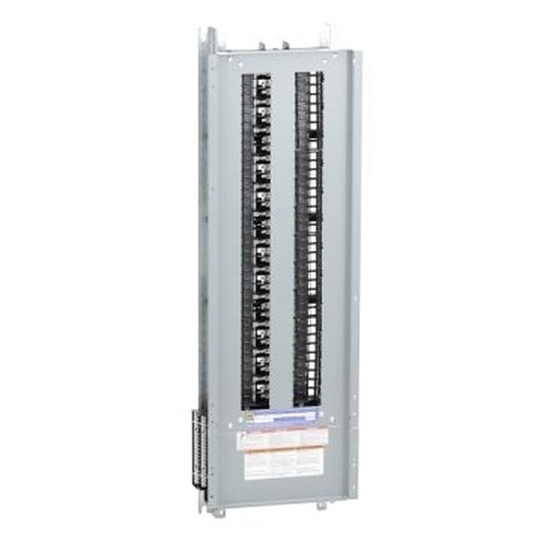 Panelboard interior, NQ, main lugs, 225A, Al bus, 72 pole spaces, 3 phase, 4 wire, 240VAC, 48VDC (Panelboard interior NQ) is a Schneider Electric product. Designed for reliable performance and long service life. Available across Iraq — contact us for pricing and delivery options.