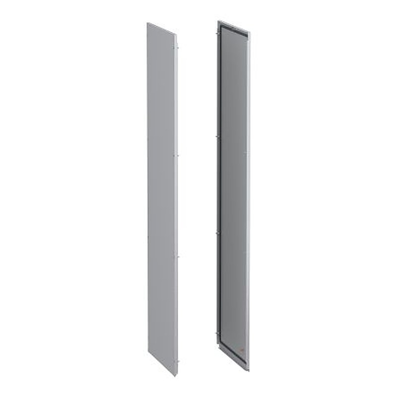 Schneider Electric PanelSeT SFN Accessoires Series RAL 7035 Grey Steel Side, 1800 mm H, 600mm W, 600 mm D, 1800 mm L,