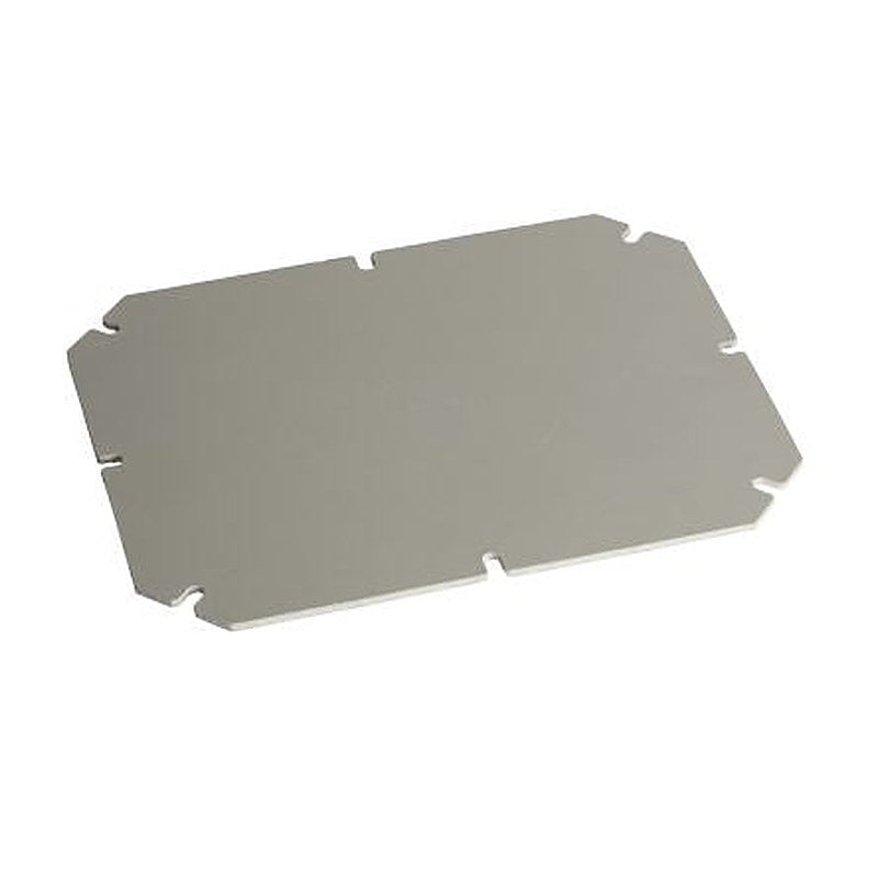 Schneider Electric Galvanised Steel Mounting Plate Insulating Mount Plate, 265mm W, 215 mm L for Use with Thalassa TBP,