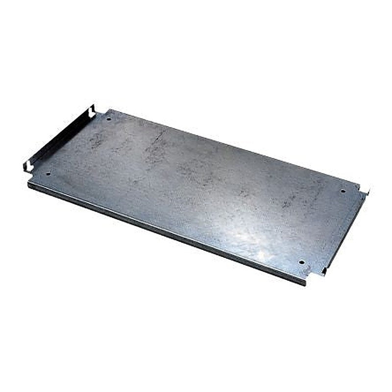 Schneider Electric NSY Series Galvanised Steel Support Plate for Use with PLA Enclosure 18 mm x 18 mm x 708mm