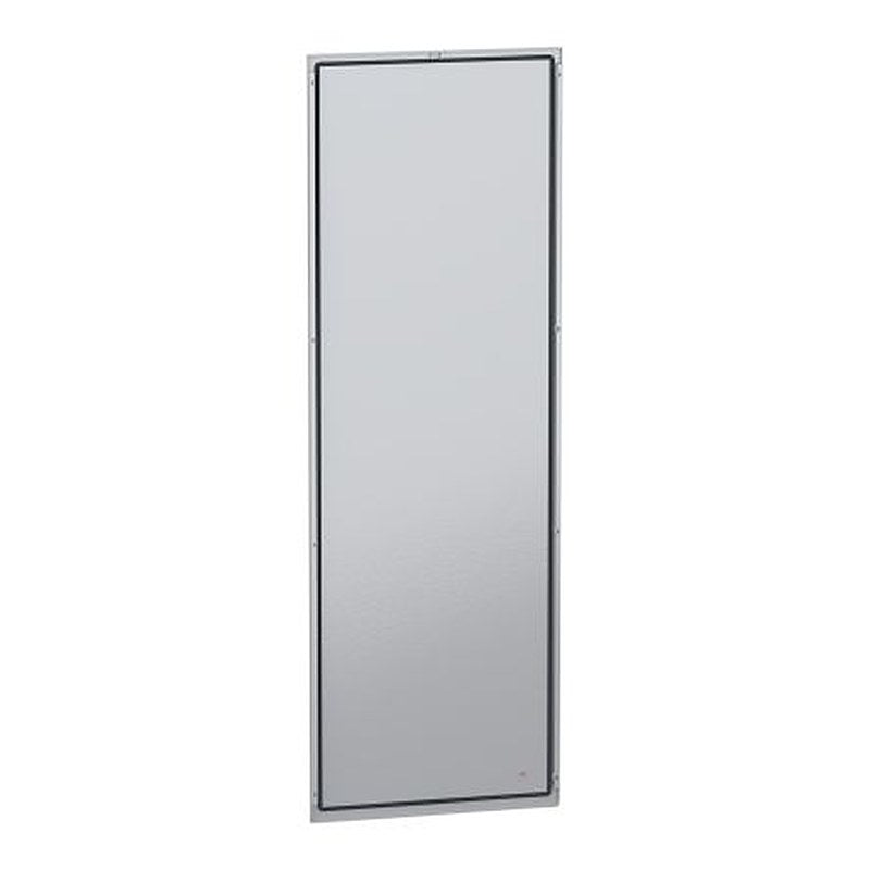 Schneider Electric PanelSeT Pièces détachées Series Black RAL 7035 Grey Steel Rear, 2000 mm H, 700mm W, 2000 mm L, for