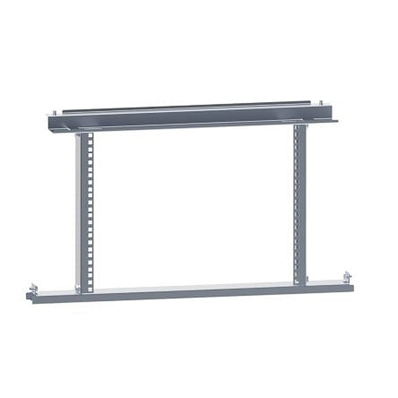 Schneider Electric NSYBRF Series Grey 8 U Sheet Steel Server Rack , with Fixed Frame, 500 mm Height 750 mm