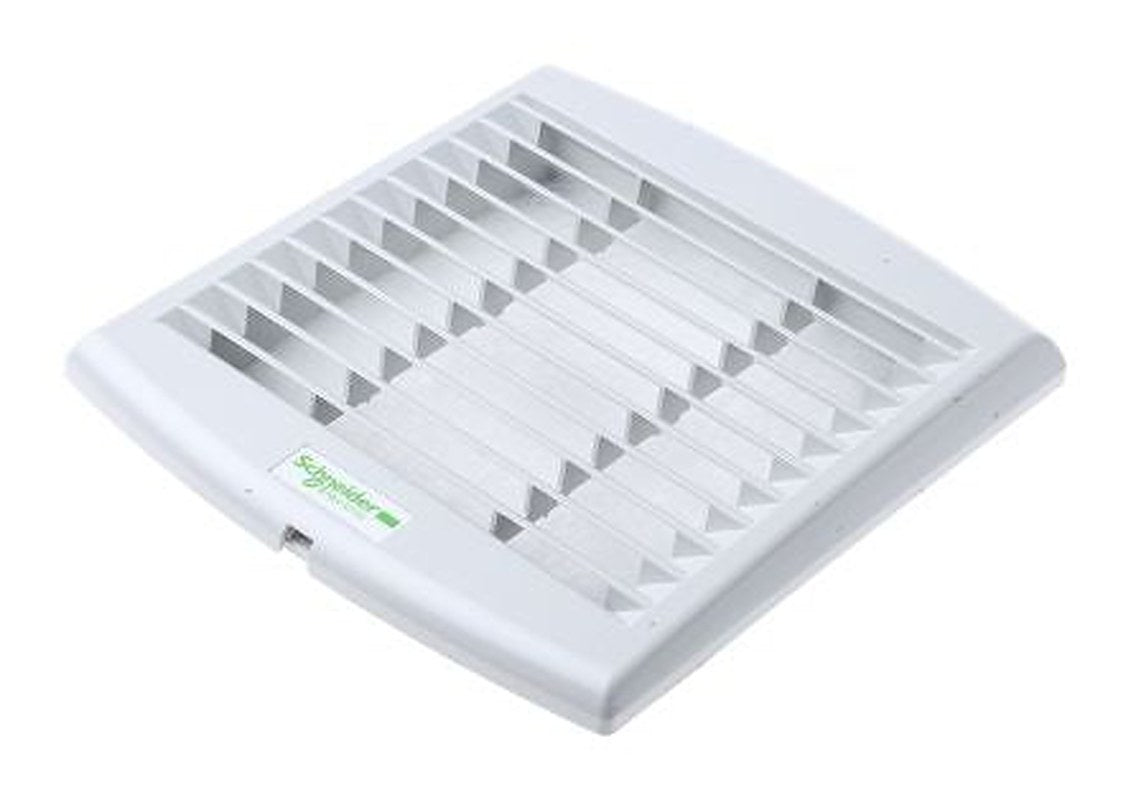 Schneider Electric Grey Plastic Vent Grille, Parallel Slat 170 mm, 150mm, 15 mm