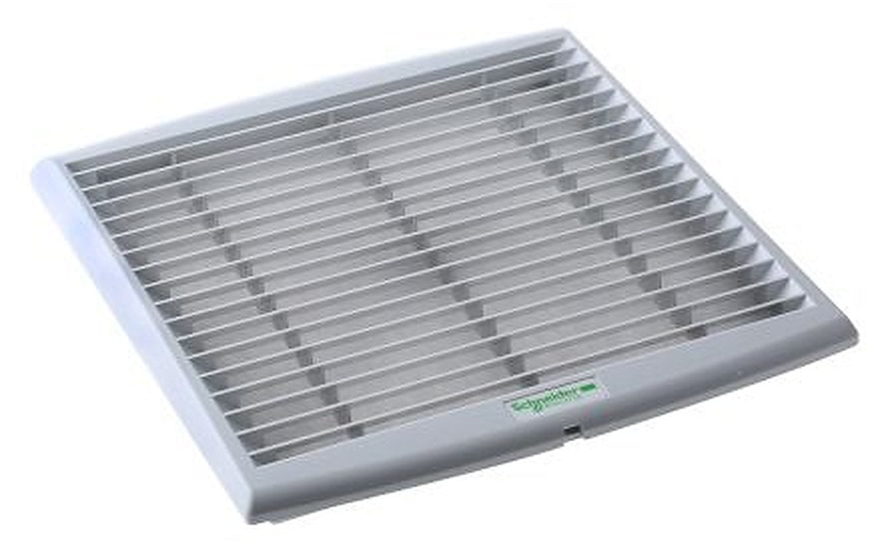 Schneider Electric Grey Injected Thermoplastic Grille, Parallel Slat 268 mm, 248mm, 18 mm
