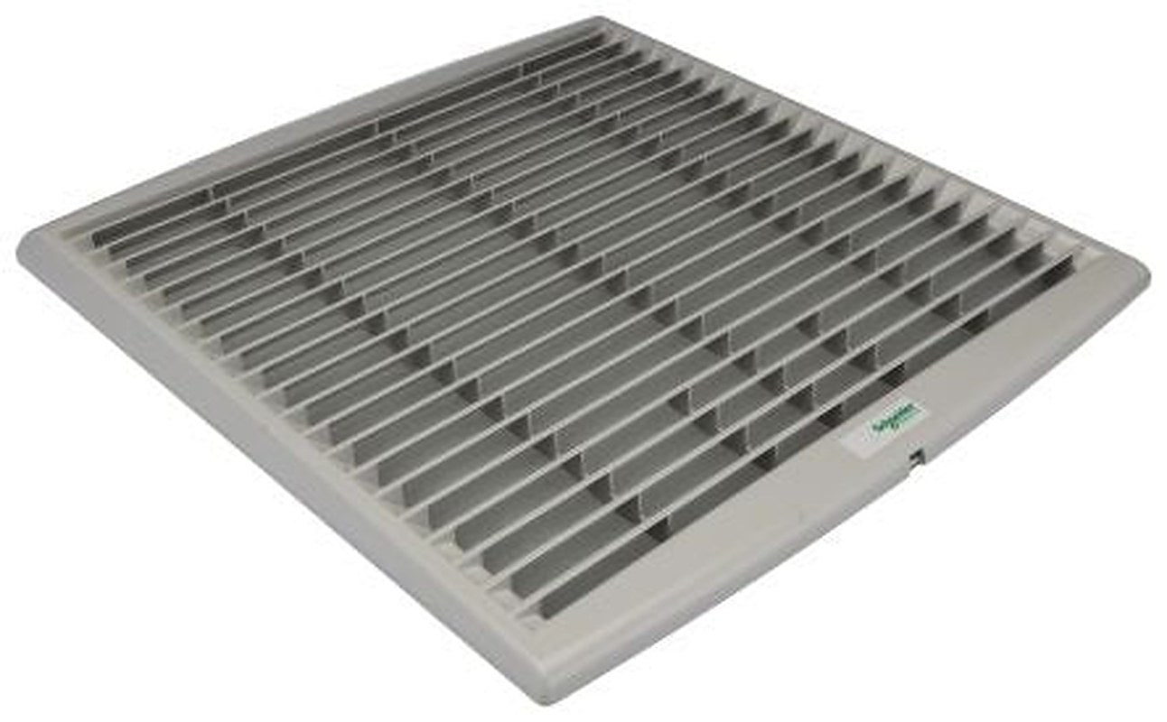 Schneider Electric Grey Injected Thermoplastic Vent Grille 316 mm, 316mm, 18 mm