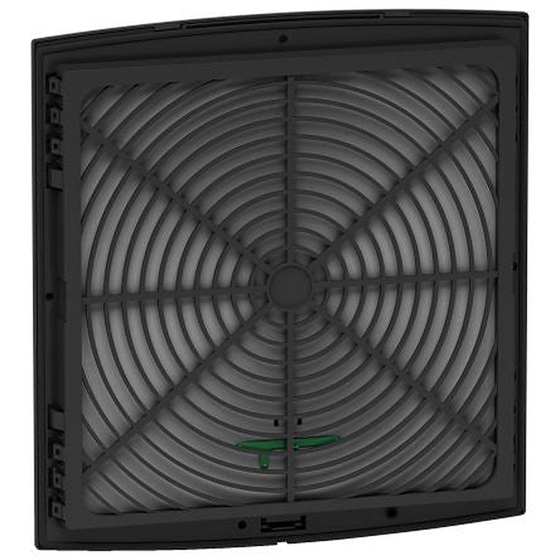 Schneider Electric Black Injected Thermoplastic Vent Grille 137 mm, 117mm, 13 mm