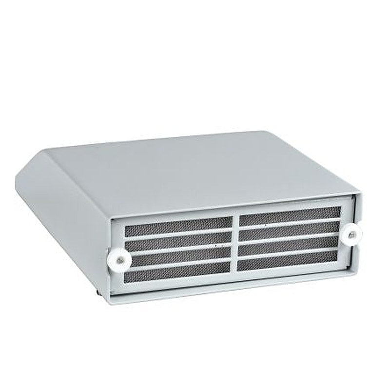 Schneider Electric ClimaSys Series Black RAL 7035 Fan Cover, 80 mm Dia., 350 mm H, 80 mm D, 305mm W, For Use With
