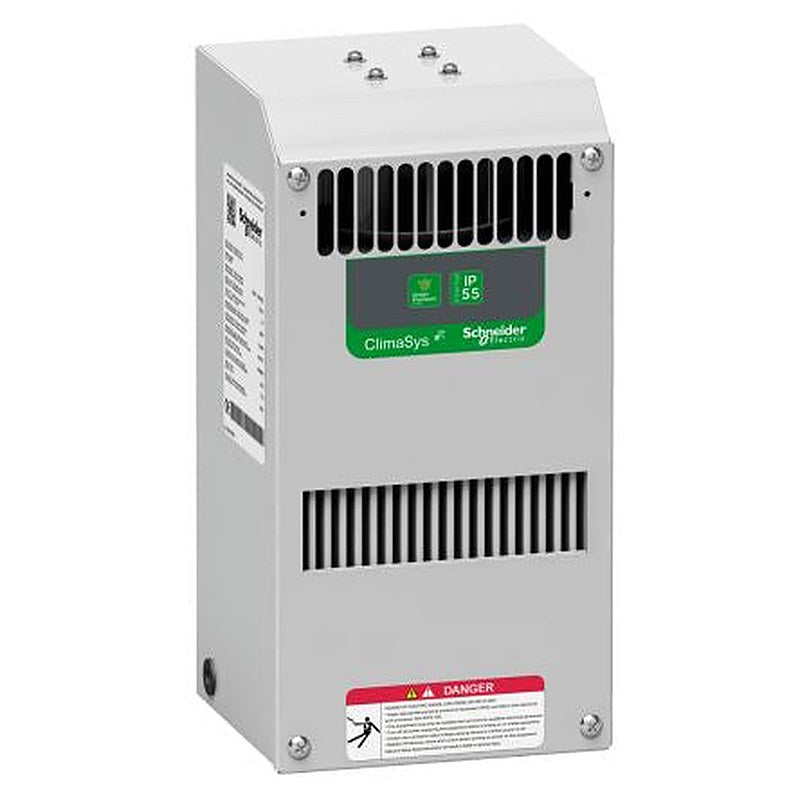 Schneider Electric ClimaSys Series Enclosure Cooling Unit, 22W, 280 m³/h 230V ac 413 mm 189mm 149 mm