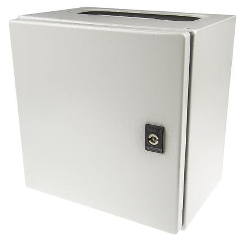 Schneider Electric Spacial CRN Series Steel Wall Box, IP66, 300 mm x 300 mm x 200 mm