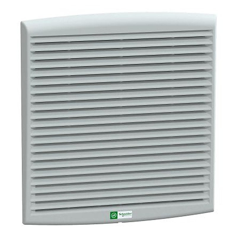 Schneider Electric ClimaSys Series Filter Fan, 103V, 122 V, 562586 m³/h Filtered, 562 m³/h Unimpeded, IP54, 336 mm, 316