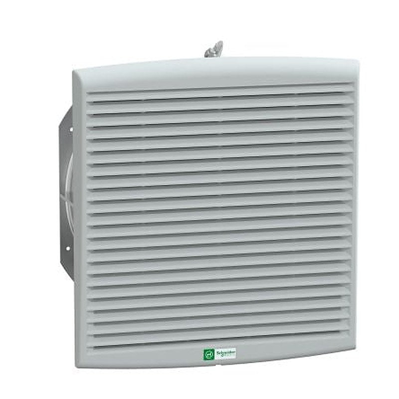 Schneider Electric Grey Injected Thermoplastic Fan Filter, Parallel Slat, 162 mm