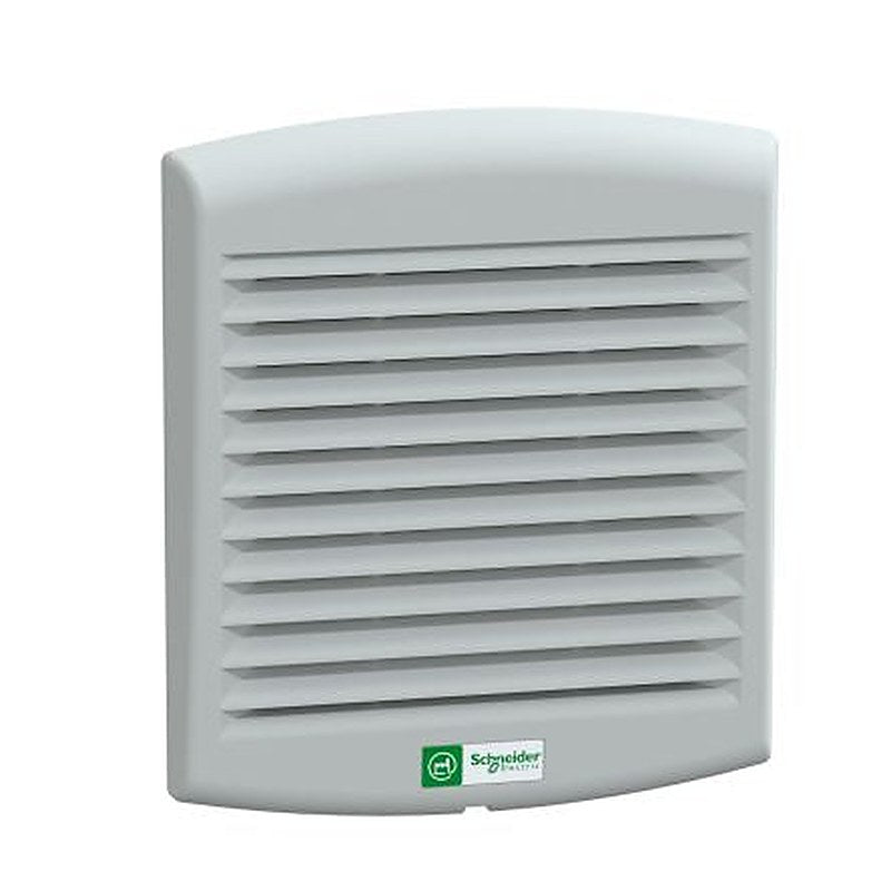 Schneider Electric Grey Injected Thermoplastic Fan Filter, Parallel Slat, 62 mm