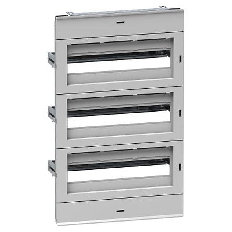 Schneider Electric PanelSeT Series Black RAL 7035 Steel Modular Distribution Chassis, 580 mm H, 360mm W, 580 mm L For