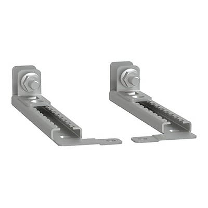 Schneider Electric NSYDPLM Series Galvanised Steel Step Slides with Bracket for Use with Thalassa PLM 200 mm x 200 mm