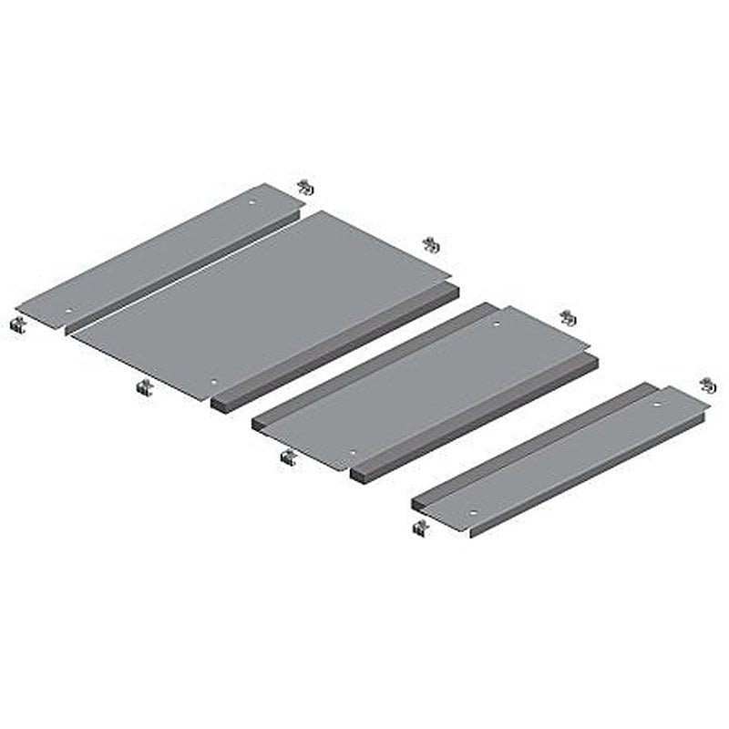 Schneider Electric Galvanised Steel Gland Plate Enclosure Gland Plate, 300mm W for Use with Prisma PH, Spacial SF,