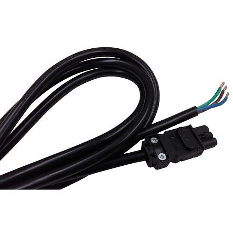 Schneider Electric NSYLAM3M Power Cord LED Cable for IEC Multi-Fixing LED Lamps, 3 m