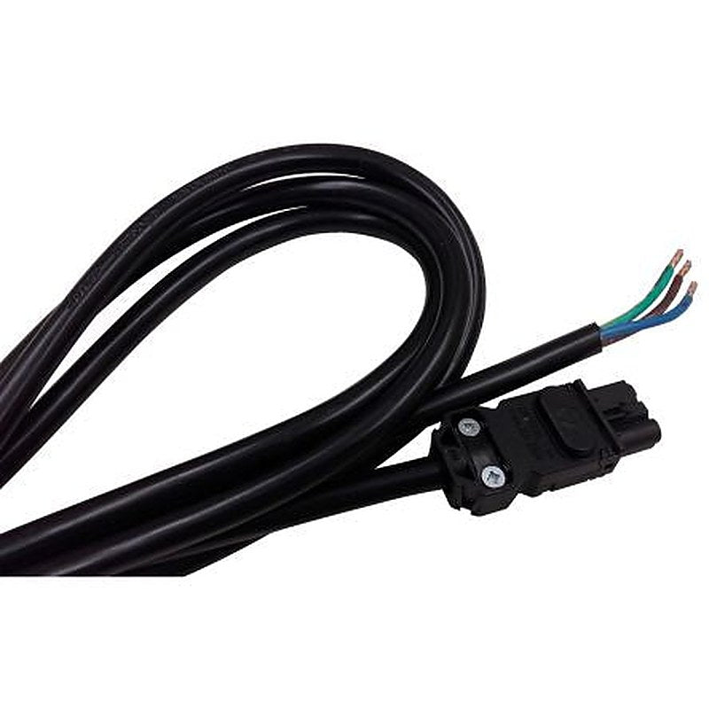 Schneider Electric NSYLAM3MUL Power Cord LED Cable for UL Multifixing LED Lamps, 3 m