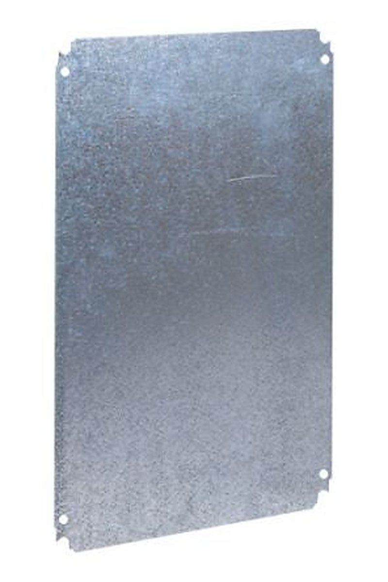 Schneider Electric Galvanised Steel Mounting Plate Enclosure Mount Plate, 1m W, 1000 mm L for Use with Spacial S3D