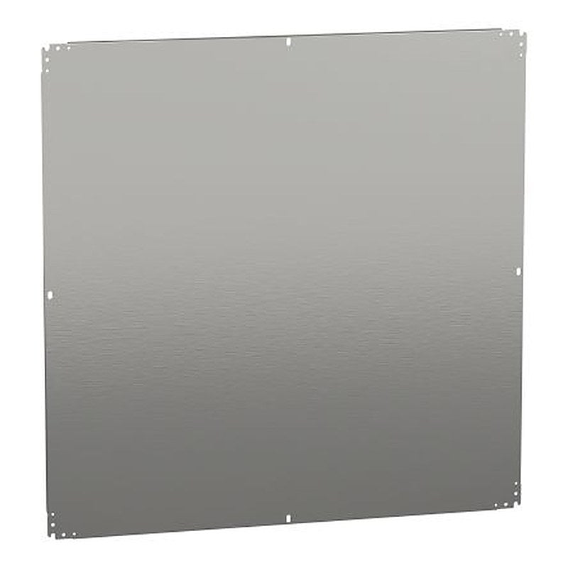 Schneider Electric Galvanised Steel Mounting Plate Enclosure Mount Plate, 1.2m W, 1200 mm L for Use with Spacial S3D,