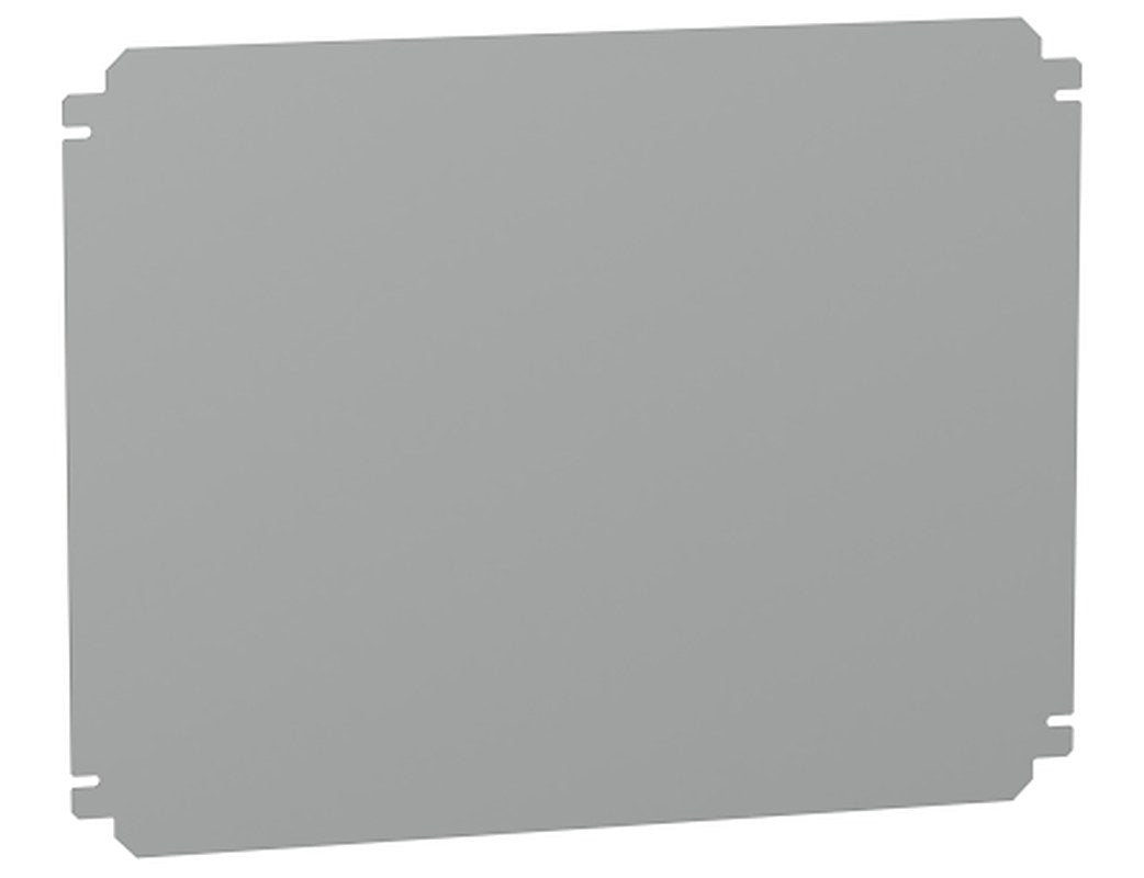 Schneider Electric Galvanised Steel Metallic Mounting Plate, 485mm W, 490.00 mm L for Use with Spacial SBM Box