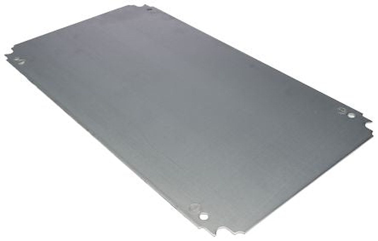 Schneider Electric Galvanised Steel Galvanised Mounting Plate Mounting Plate, 25.0cm W, 450.00 mm L for Use with Spacial