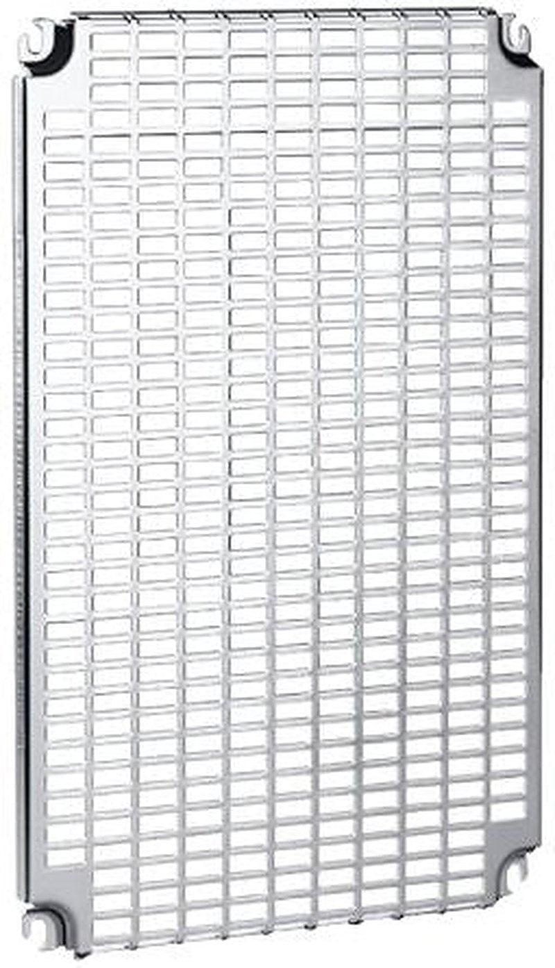 Schneider Electric Steel Zinc Plated Mounting Plate Perforated Plate, 451mm W, 15 mm L for Use with Thalassa PLM,